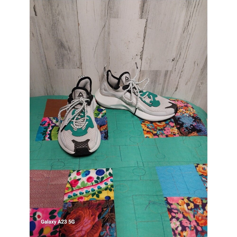Reebok Sole Fury 00 Retro Running Shoes Women's Size 7 (White/Green)